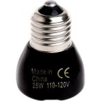 Huoxun Shop A A-110V 25W Stili Kertenkele Isı Lambası, Kertenkele Sırtı Için Uzak Kızılötesi Seramik Isıtıcı Lamba (Yurt Dışından)