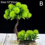 Huoxun Shop A B Tarzı 1 Adet Yapay Plastik Ağaç Akvaryum Dekorasyon Aksesuarları Ev Ofis Süsü Balık Tankı Kaya Bahçesi Bonsai Süsü Dekor (Yurt Dışından)