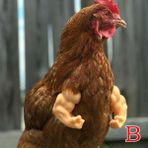 Huoxun Shop A B Tarzı Tavuk Kol Süsleme Oyuncağı T-Rex Kolu Hulk Kolu Temalı Parti Komik Dekor (Yurt Dışından)