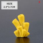 Huoxun Shop A B6 Stili Renkli Reçine Akvaryum Yapay Mercan Resif Süsü Balık Tankı Mercan Taşı Manzara Süsü Akvaryum Aksesuarı (Yurt Dışından) - 1