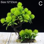 Huoxun Shop A C Stili 1 Adet Yapay Plastik Ağaç Akvaryum Dekorasyon Aksesuarları Ev Ofis Süsü Balık Tankı Kaya Bahçesi Bonsai Süsü Dekor (Yurt Dışından)