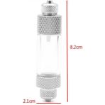 Huoxun Shop A Çift Stil Sıcak Satış Akvaryum Co2 Kabarcık Sayacı Co2 Jeneratörü ile Kullanılan Co2 Kontrol Vanası Regülatör Difüzör Tek Veya Çift Başlı Için (Yurt Dışından)