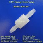Huoxun Shop A Csp1 Stili Plastik Çekvalf Geri Dönüş Valfi Ozon Geçirmez Pvdf Gövde Dgozon (Yurt Dışından)