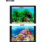 Huoxun Shop A F139G Stili Yüksek 50X80CM Balık Tankı 3D Arka Plan Boyama Sticker Akvaryum Manzara Sticker Poster Çift Taraflı Okyanus Deniz Bitkileri Arka Plan Akvaryum Dekor (Yurt Dışından) - Akvaryum dekorasyonu
