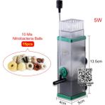 Huoxun Shop A Gri Stil Au Fiş Adaptörü Balık Tankı Protein Skimmer Akvaryum Yüzey Skimmer Yiyecek Yağ Filmi Filtre Su Akışını Düzenleyici Tuzlu Deniz Tatlı Su Hava Oksijen (Yurt Dışından) - akvaryum filtreleme
