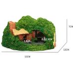 Huoxun Shop A Hobbit Odası Tarzı Akvaryum Dekorasyon Boş Gövde Simülasyon Ağaç Kütük Ahşap Reçine Peysaj Balık Tankı Peyzaj Dekoratif Balık Tankı Malzemeleri (Yurt Dışından) - 1