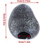 Huoxun Shop A Kahverengi Tarzı 1 Adet Akvaryum Taşı Seramik Kaya Mağara Balık Tankı Havuz Karides Üreme Süsü Dekor Aksesuar Dekoratif (Yurt Dışından)