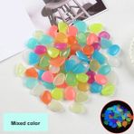 Huoxun Shop A Karışık Renk Stili Bahçe Dekor Luminous Taşlar Koyu Işıkta Parlayan Dekoratif Çakıl Taşları Dış Mekan Balık Tankı Süslemesi Kaya Taşları Akvaryum Balık Kasesi (Yurt Dışından) - Akvaryum dekorasyonu