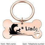 Huoxun Shop A Kimlik Etiketi 8 Stili Küçük Ücretsiz Özel Kişiselleştirilmiş Pet Kimlik Etiketi Kazınmış Pet Kimlik Ismi Kedi Yavru Köpek Tasma Etiketi Pet Kaybolmaz Isim Plakası Fransız Bulldog (Yurt Dışından) - NO:1 - Beyaz