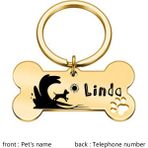 Huoxun Shop A Kimlik Etiketi 9 Stili Büyük Ücretsiz Özel Kişiselleştirilmiş Pet Kimlik Etiketi Kazınmış Pet Kimlik Ismi Kedi Yavru Köpek Tasma Etiketi Pet Kaybolmaz Isim Plakası Fransız Bulldog (Yurt Dışından) - NO:1 - Beyaz