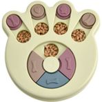 Huoxun Shop A Mavi Bir Stil Evcil Hayvan Yavaş Yem Kabı Eğitim Diski Oyun Tahtası Küçük Köpekler Için Zeka Geliştirici Etkileşimli Yavaş Yem Orta Köpekler Bulmaca Oyuncağı (Yurt Dışından)