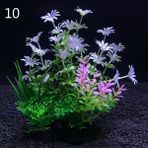 Huoxun Shop A No.10 Tarzı 8X14CM Akvaryum Yapay Dekor Bitkiler Simülasyon Su Yosun Süsü Balık Tankı Bitki Su Yosunu Akvaryum Çim Dekorasyon 14CM (Yurt Dışından) - Akvaryum dekorasyonu