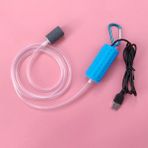 Huoxun Shop A No.4 Tarzı Akvaryum Balık Tankı USB Oksijen Hava Pompası Sessiz Enerji Tasarrufu Malzemeler Taşınabilir Mini Sucul Terraryum Balık Tankı Aksesuarları (Yurt Dışından)