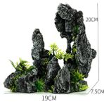 Huoxun Shop A No.5 Tarzı Süper Büyük Akvaryum Kaya Dekorasyonu Balık Tankı Peyzaj Yapay Reçine Süs Eşya Dekor Aquascape Arka Plan Aksesuarları (Yurt Dışından) - 1