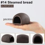 Huoxun Shop A NO14 Tarzı 1 Parça Akvaryum Küçük Ev Barınağı Dekorasyon Seramik Balık Tankı Karides Balık Saklanma Mağara Kaya Dekor Yosun Çim Taşıyıcı Saksı Süs Eşyaları (Yurt Dışından) - Akvaryum dekorasyonu