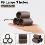 Huoxun Shop A No9 Tarzı 1 Parça Akvaryum Küçük Ev Barınağı Dekorasyon Seramik Balık Tankı Karides Balık Saklanma Mağara Kaya Dekor Yosun Çim Taşıyıcı Saksı Süs Eşyaları (Yurt Dışından) - Akvaryum dekorasyonu