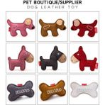 Huoxun Shop A Pembe Köpek Yavrusu Tarzı 18CM Köpek Oyuncak Köpek Saf Deri Ses Küçük Köpek Oyuncak Isırma Dayanıklı Eğitim Turu Etkileşimli Pet Oyuncağı (Yurt Dışından)