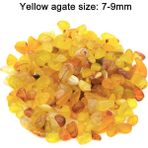 Huoxun Shop A Sarı Akik Stili 100 Gram 50G 100G Doğal Akvaryum Dekorasyon Taşı Balık Tankı Arka Plan Renkli Kristal Kaya Çakıl Ev Bahçe Dekor Aksesuarları (Yurt Dışından)