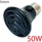 Huoxun Shop A Seramik Ampul 50W Tarzı Kaplumbağa Isıtma Lambası Mini Evcil Isıtma Ampibi Lambası Kertenkele Sabit Sıcaklık Ultraviyole Lamba Sürüngen Kızılötesi Seramik Isıtıcı (Yurt Dışından)