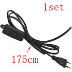 Huoxun Shop A Siyah Stil M Beden E27 Sürüngen Kaplumbağa Isıtma Lambası Tutucu & Güç Kablosu Anahtarı Yavru Tavuk Isıtıcı Spiral Işık Soket 1 Adet (Yurt Dışından)
