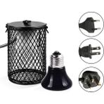 Huoxun Shop A Sürüngen Isıtıcı Kafes Lamba Kafesi Koruyucu Metal Kafes Seramik Isıtıcı Lamba Isıtıcı - (Yurt Dışından)