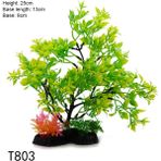 Huoxun Shop A T803 Stili Plastik Yapay Bitkiler Simülasyon Akvaryum Büyük ve Küçük Peyzaj Ağaç Çim Nilüfer Dekor Su Yosunları Balık Tankı Süsü (Yurt Dışından) - Akvaryum dekorasyonu
