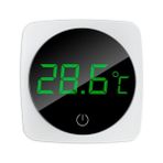 Huoxun Shop A Termometre Stili Akvaryum Kendinden Yapışkanlı Termometre LCD Dijital Balık Tankı Termometreleri Büyük Ekran Monitör Terraryum Sıcaklık Ölçer ℃ (Yurt Dışından)