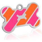 Huoxun Shop A Turuncu Tarzı Bedensiz Köpek Etiketi Özel Pet Kemik Isim Etiketleri Paslanmaz Çelik Köpek Tasma Aksesuarları Kaybolmaz Yavru Kedi Plakası Kişiselleştirilmiş Kazınmış (Yurt Dışından) - NO:1 - Beyaz