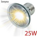 Huoxun Shop A Uva Uvb Lambası 25W Tarzı Kaplumbağa Isıtma Lambası Mini Evcil Isıtma Ampibi Lambası Kertenkele Sabit Sıcaklık Ultraviyole Lamba Sürüngen Kızılötesi Seramik Isıtıcı (Yurt Dışından)