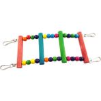 Huoxun Shop B 29CM Tarzı Kafes Salıncak Raf Papağan Oyuncakları Tüylü Ahşap Top Merdiven Çıkmak Oyuncaklar Papagan Macaw Kafes Salıncak Raf Papağan Isırık Oyna (Yurt Dışından)