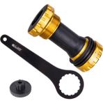 Huoxun Shop C BB91 Ingiliz Anahtarı Altın Stili Ztto Bsa Rulman Alt Menteşe Vida Tipi mm Bisiklet Ekseni Mtb Yol Bisikleti Alüminyum Alaşım Su Geçirmez Kolu Seti Ekseni Parçaları (Yurt Dışından)