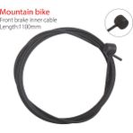 Huoxun Shop C Mtb ÖN-1100MM Stili 1 Pc Mtb Yol Bisikleti Ön Arka Aktarıcı Hattı Fren Iç Tel Kaplamalı Hız Vites Kablosu Çekirdek Aksesuarı mm (Yurt Dışından) - Beyaz