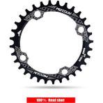 Huoxun Shop C Siyah Stil 36T Yuvarlak Dar Geniş Zincir Yüzüğü Mtb Dağ Bisikleti Bisiklet 104BCD Krank Takımı Dişli Plaka Parçaları Bisiklet Aksesuarları (Yurt Dışından) - Beyaz