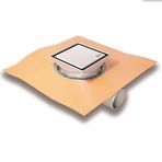 Hüppe Masterv Yalıtımlı Noktasal Su Gideri 10X10 Mat Yandan Çıkışlı 47H0026000000025