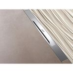 Hüppe Studio İstanbul 100 cm Mat 48 lt Yandan Sifon Duş Kanalı