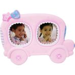 Huramarketing 2'li Araba Tasarımlı Pembe Bebek Fotoğraf Çerçevesi