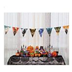 Huramarketing Cadılar Bayramı 8'li 3 m Halloween Bayrak Banner Süs