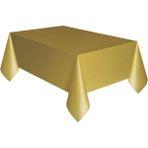 Huramarketing Gold Renk 120x180 cm Plastik Masa Örtüsü