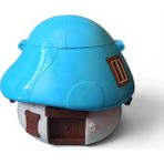 Hureggo Vintage Giochi Preziosi Şirinler Sürpriz Figür ve Mantar Evi Oyun Seti (Mavi Çatılı) 9 cm