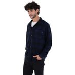 Hurley Axe Knit Flannel Shirt Erkek Sweatshirt - Lacivert - M