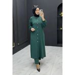 Hürrem AYROBİN KUMAŞ KADIN AYÇA TAKIM ZÜMRÜT