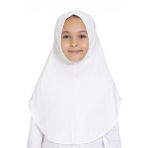 Hürrem Bone Beyaz Pratik Hazır Geçmeli Genç Tesettür Bone Sandy Kumaş Düz Hijab 2312_42