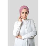 Hürrem Bone Gül Kurusu Drapeli Salaş Tesettür Bone Sandy Büzgülü 2315_18 - Standart