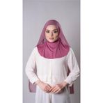 Hürrem Bone Gül Kurusu Pratik Hazır Geçmeli Şal Şifon Kumaş Hijab Bone 3009_18