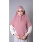 Hürrem Bone Gül Kurusu Pratik Hazır Geçmeli Tesettür Eşarp Aerobin Kumaş Düz Hijab 2309_18