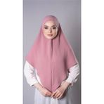 Hürrem Bone Gül Kurusu Pratik Hazır Geçmeli Tesettür Eşarp Aerobin Kumaş Düz Hijab 2309_18