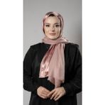 Hürrem Bone Pudra Şerit Çizgili Şal Viskon Kumaş Bursa Dolama 202109_06