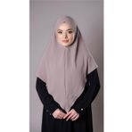 Hürrem Bone Taş Pratik Hazır Geçmeli Tesettür Eşarp Aerobin Kumaş Çapraz Hijab 2307_46