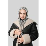 Hürrem Bone Vizon Bağcıklı Salaş Balaklava Boyunluklu Bere Jakar Ekoseli 2324_10