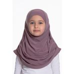 Hürrem Bone Vizon Pratik Hazır Geçmeli Çocuk Tesettür Bone Sandy Kumaş Kendinden Boneli 78_10